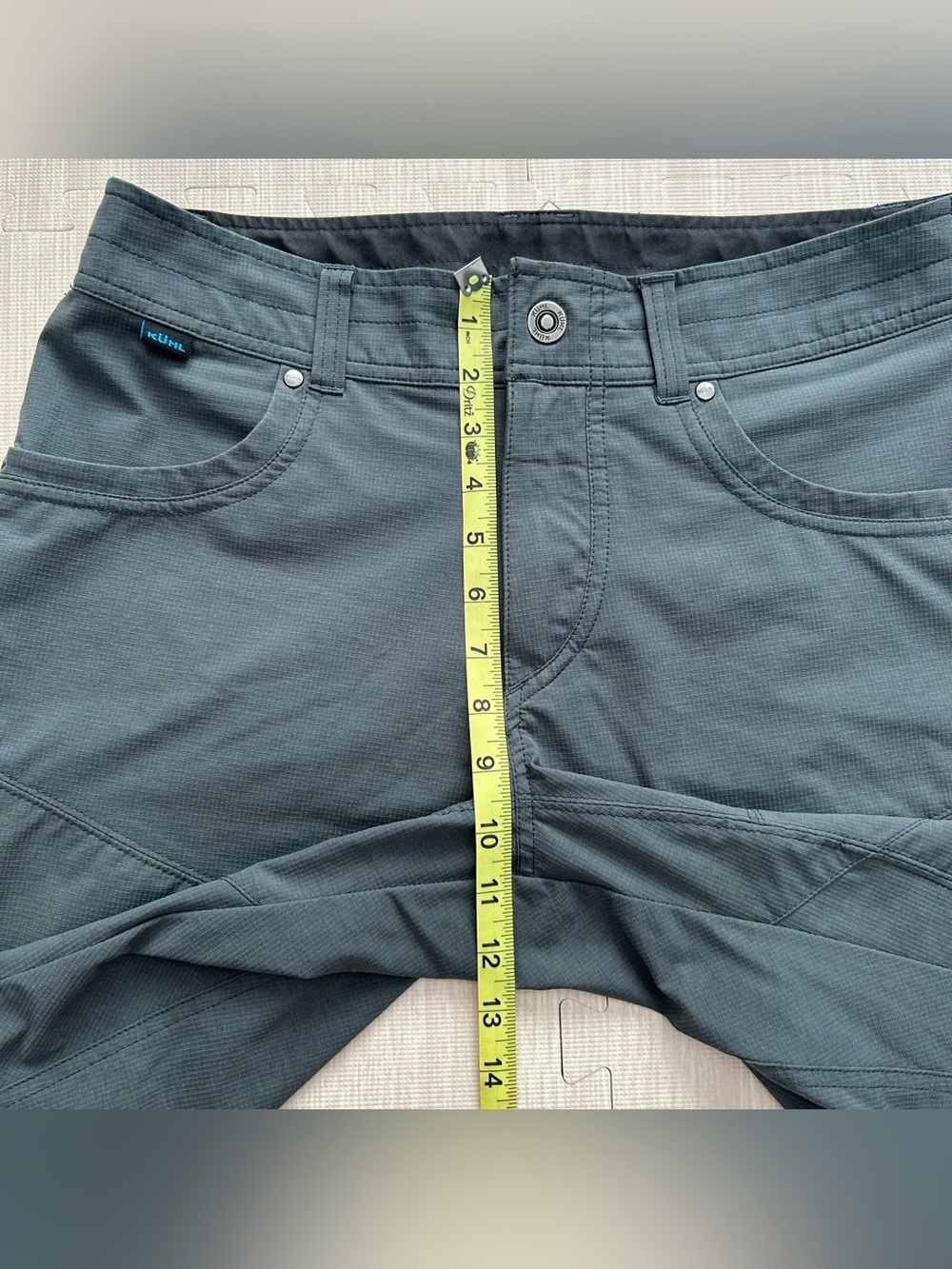 Kuhl Men's Silencr Kargo Gray Outdoor Shorts. Sz 32. UPF 50 - Picture 14 of 15
